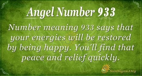 ANGEL NUMBER 933 (Symbolism & Meanings)